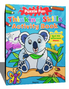 Puzzle fun thinking skills activity book