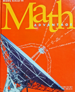 MATH ADVANTAGE: MIDDLE SCHOOL III: TEXAS TEACHER'S EDITION VOL 1 Harcourt Brace