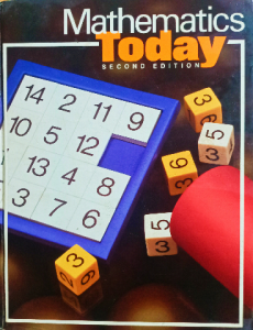 Mathematics today second edition