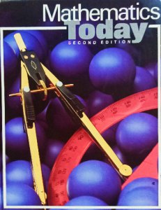 Mathematics today second edition