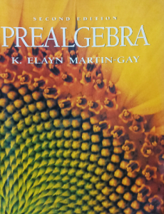 Pre algebra ,k.elayn martin gay