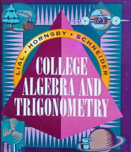 College algebra and trigonometry