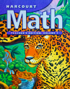Harcourt Math Grade 6 Teacher's Edition Volume 1