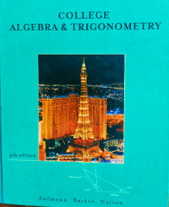 College algebra & trigonometry