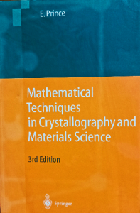 Mathematical techniques in crystallography andaterials science