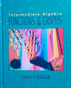 Intermediate algebra function & graphs