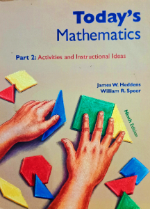 Today's mathematics part 2: activities and instructional ideas