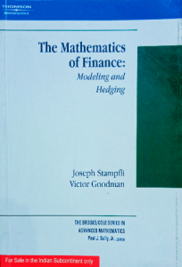 The mathematics of finance modelling and hedging
