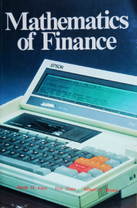 Mathematics of finance