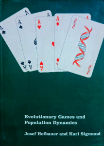 Evolutionary games and population dynamics