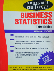Schaums out lines business statistics