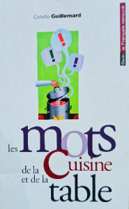 Les mots de la cuisine et de la table