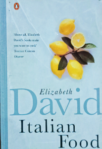 Elizabeth David Italian food