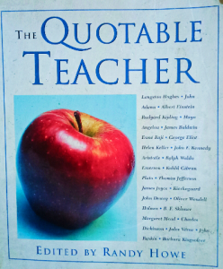 The quotable teacher