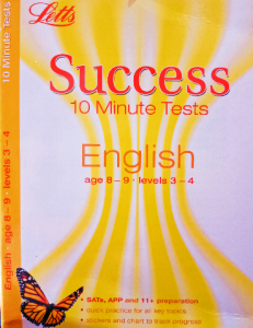 Success 10 minute tests English age 8_9 , levels 3_4