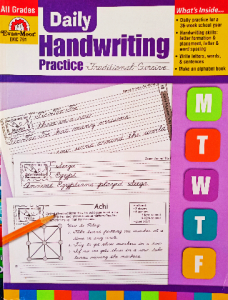 Daily handwriting practice all grades