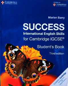Success international English skills for Cambridge  igcse students book