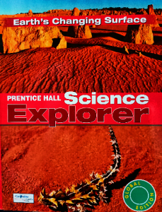 Earth's changing surface Prentice hall  science explorer