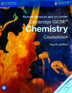 Cambridge IGCSE chemistry course book