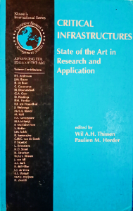 Critical infrastructures state of the art in research and application
