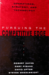 Pursing the competitive edge