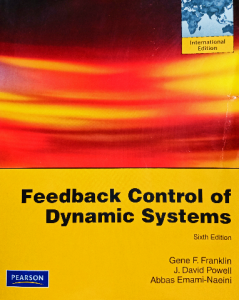 Feedback control of dynamic systems