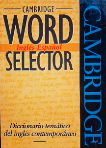 Cambridge word inglés_español selector