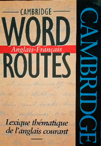 Cambridge word anglais _ français routes