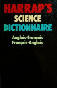 Harrap's French and English science dictionary