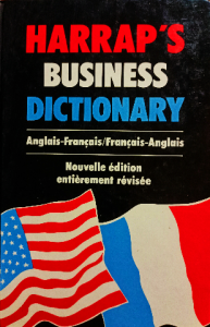 HARRAPS business dictionary , anglais _français, français _ anglais