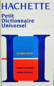 Hachette petite dictionnaire universel