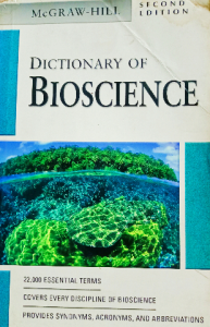 Dictionary of bioscience
