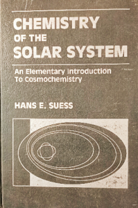 Chemistry of the solar system an elementary introduction to cosmochemistry