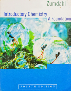 Introductory chemistry A foundation , zumdahl , Fourth edition
