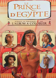 Le price d'egypte l'album a colorier