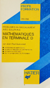 Mathématiques en terminale D
