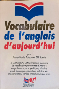 Vocabulaire de l'anglais d'auiourd'hui