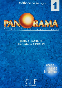 Méthode de français 1 panorama avec livret internet