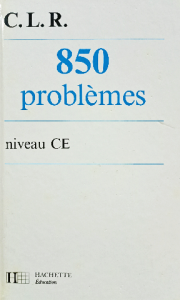 850 problémes niveau ce
