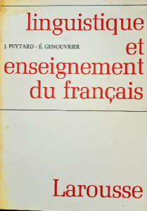 Linguistique et enseignement du français Larousse