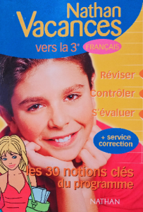 Nathan vacances vers la 3e français