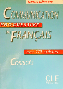 Communication progressive du français niveau débutant