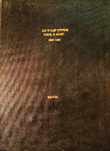 Le waqf dtpsib pasa a alep 4063_1655