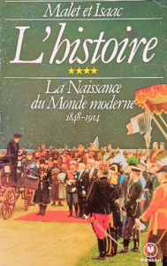 Malet et isaac l'histoire la naissance du monde moderne 1848_1914 tome4