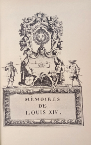 Mémoires de Louis xiv