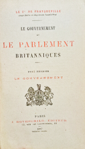 Le government le parlement britanniques
