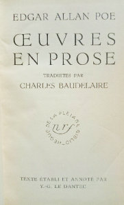 Edgar allan poe ce uvres en prose