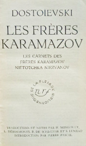 Dostoïevski les frères karamazov
