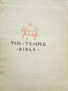 The temple bible