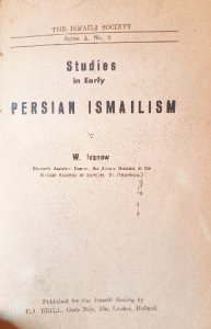 Studies in early persian ismailism